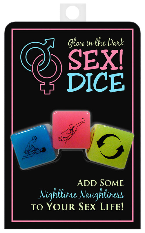 Glow-in-the-Dark Sex! Dice