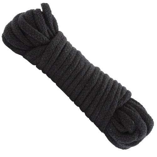 Bondage Rope - Cotton - Japanese Style - Black